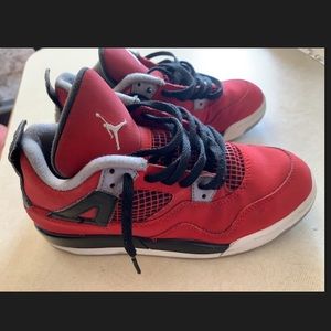 Jordan 4s red and black